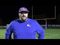 Marvin Ridge Postgame after Evan Medders' 2 TDs & 3 Mavs' INTs lead to a 19-13 win over Cuthbertson