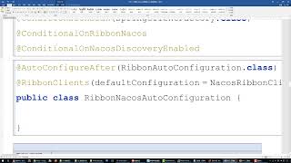 springcloud 0313 【理解】Nacos自动配置