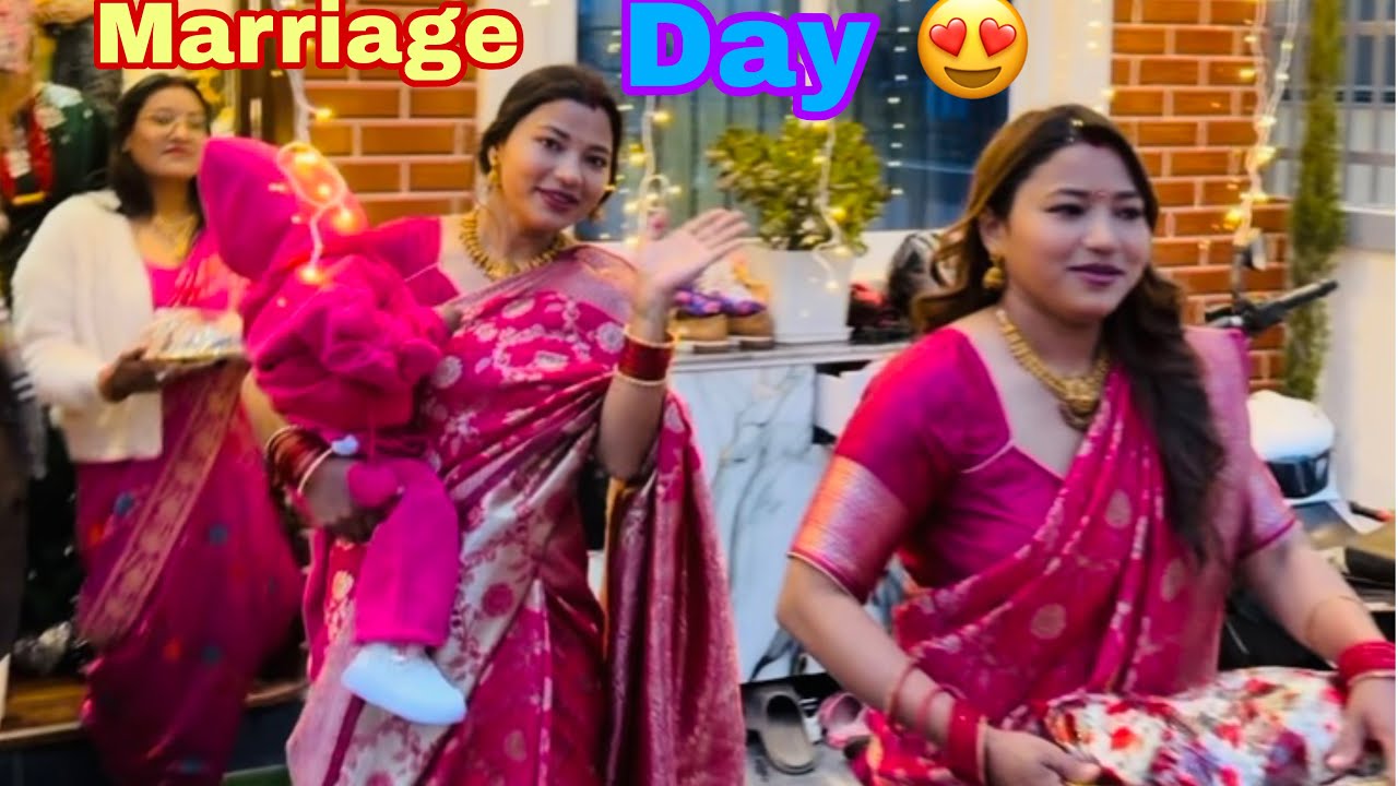 बिहेको दिन के भयो😍😍Ready to marriage 💕💕Twins Couple 