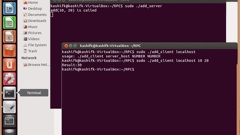 RPC programming in C using RPCGEN on Ubuntu OS