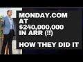 Monday.com Is At $240,000,000 in ARR!  Here’s How They Did It.