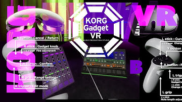 KORG GADGET VR! META QUEST PRO B: A CLOSER LOOK, AND ELECTRO FUNK BEAT!