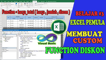 Membuat Rumus Diskon di Excel menggunakan Visual Basic