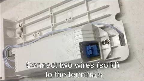 eSenlite EE112W Installation Procedure