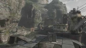 Insane MW3 Killcam silent shot 360 throwing knife!