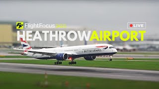 Heathrow Airport Live - Monday 25th March 2024