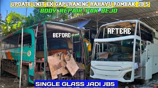 JB 5 Ala Bodyrepair.!!Sudah sampai tahap ini rombak unit ex Gapuraning Rahayu di bodyrepair pak bejo