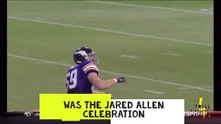 Tracy Porter did the Jared Allen celebration.