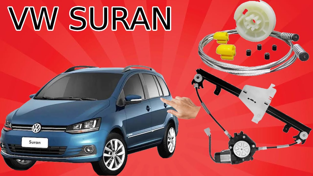 Como Reparar Levanta Cristal Trasero VW Suran