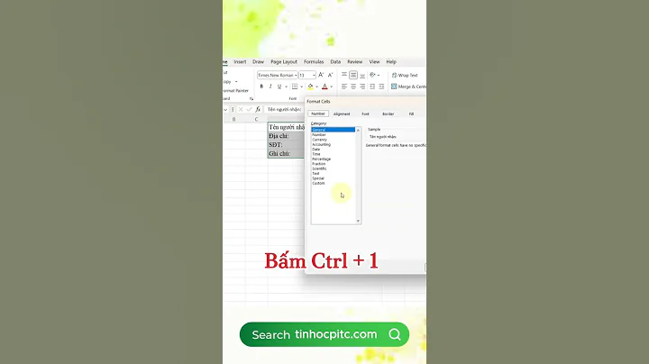 Mẹo tạo dấu gạch ngang trong Excel  #hocexcel #excel #exceltips #tinhoconline #exceltricks