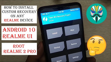How to install TWRP recovery and Root (Magisk) on any Realme device | Realme UI | Android 10 | 2 Pro