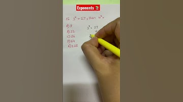 How would you solve the Exponents? #math #tutor #mathtrick #learning #shorts #exponents #power #x