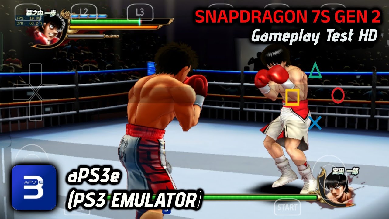 Hajime no Ippo: The Fighting! Gameplay Test | aPS3e (PS3 Emulator) on Android | Snapdragon 7s Gen 2