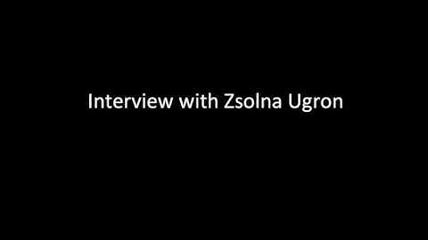 Interview with Zsolna Ugron