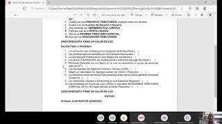Cuarta Sesion Electiva IV Impuesto de Renta Sabados