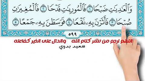 سورة الزلزلة والعاديات جودة غالية صوت جميل مميز The Noble Quran