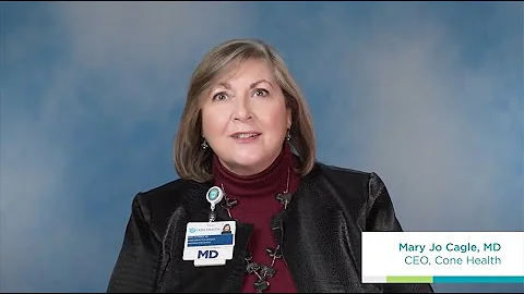 Cone Health CEO Dr. Mary Jo Cagle COVID Surge PSA