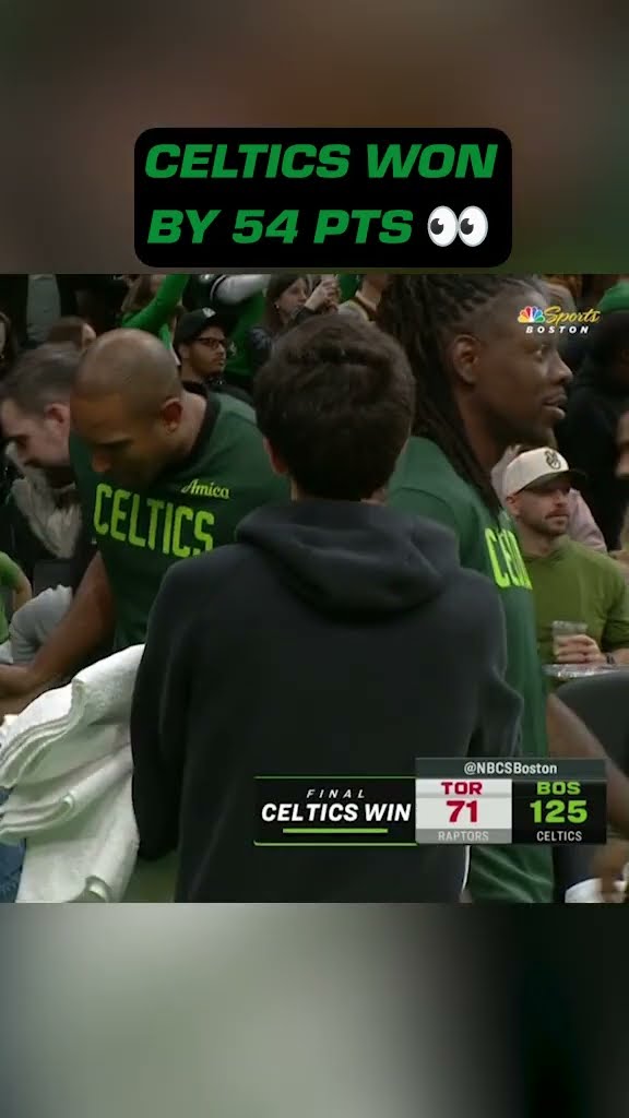 The Celtics DOMINATED on New Year’s Eve ☘️