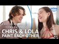 #thesummeriturnedpretty cast, lola, Chris, sean on painting each other 😅🤣#tsitp 
