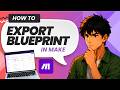 How to Export a Scenario Blueprint in Make (Updated 2026)