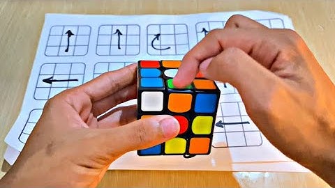 LEARN HOW TO SOLVE 3X3 RUBIK