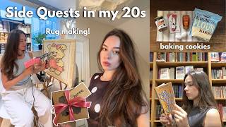 SIDE QUESTS in my 20s to make life exciting again!🎨✨