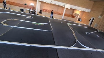 New Track! Tamiya TRF419 in A-MAIN Onroad RC Racing - Netcruzer RC