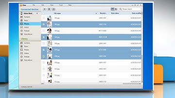 How to transfer media files using Samsung® Kies on Samsung® GALAXY S4