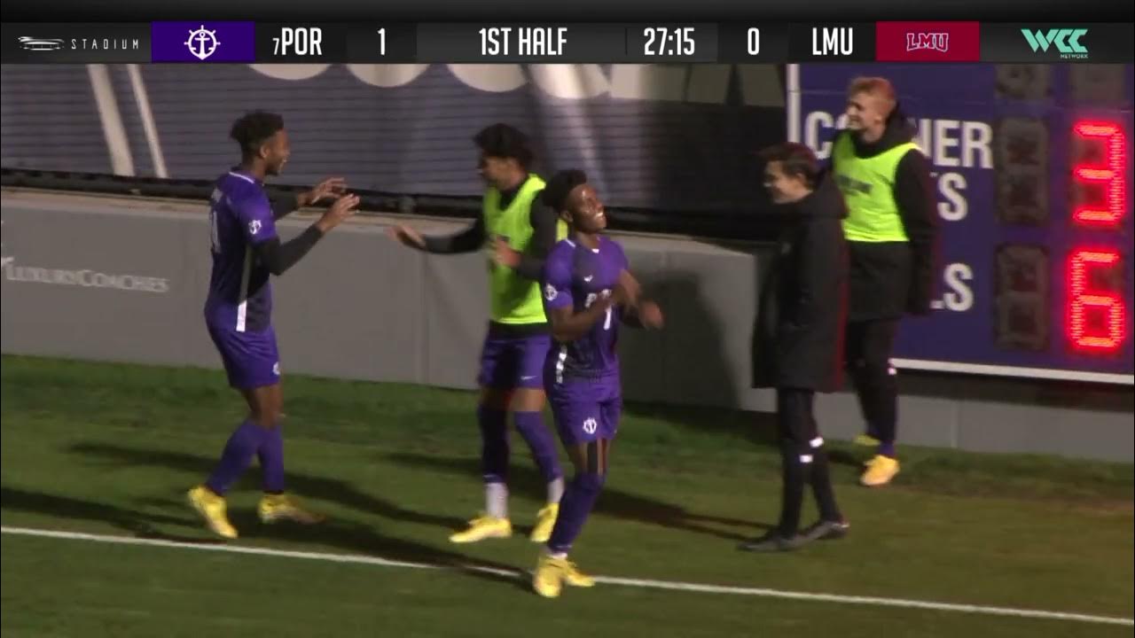 Portland Men's Soccer vs LMU (4 0) Highlights YouTube