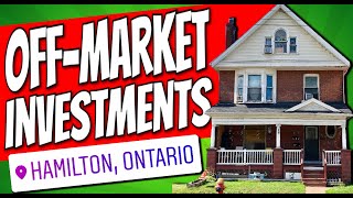 Off-Market Real Estate Investment Opportunities in Hamilton, Ontario | Hamilton Market Analysis