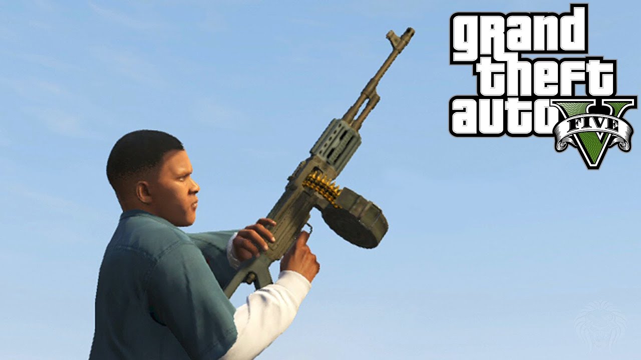 Gta 5 Mg Location Shooting Rampage Gameplay Where To Find The Machine Gun Grand Theft Auto V Youtube