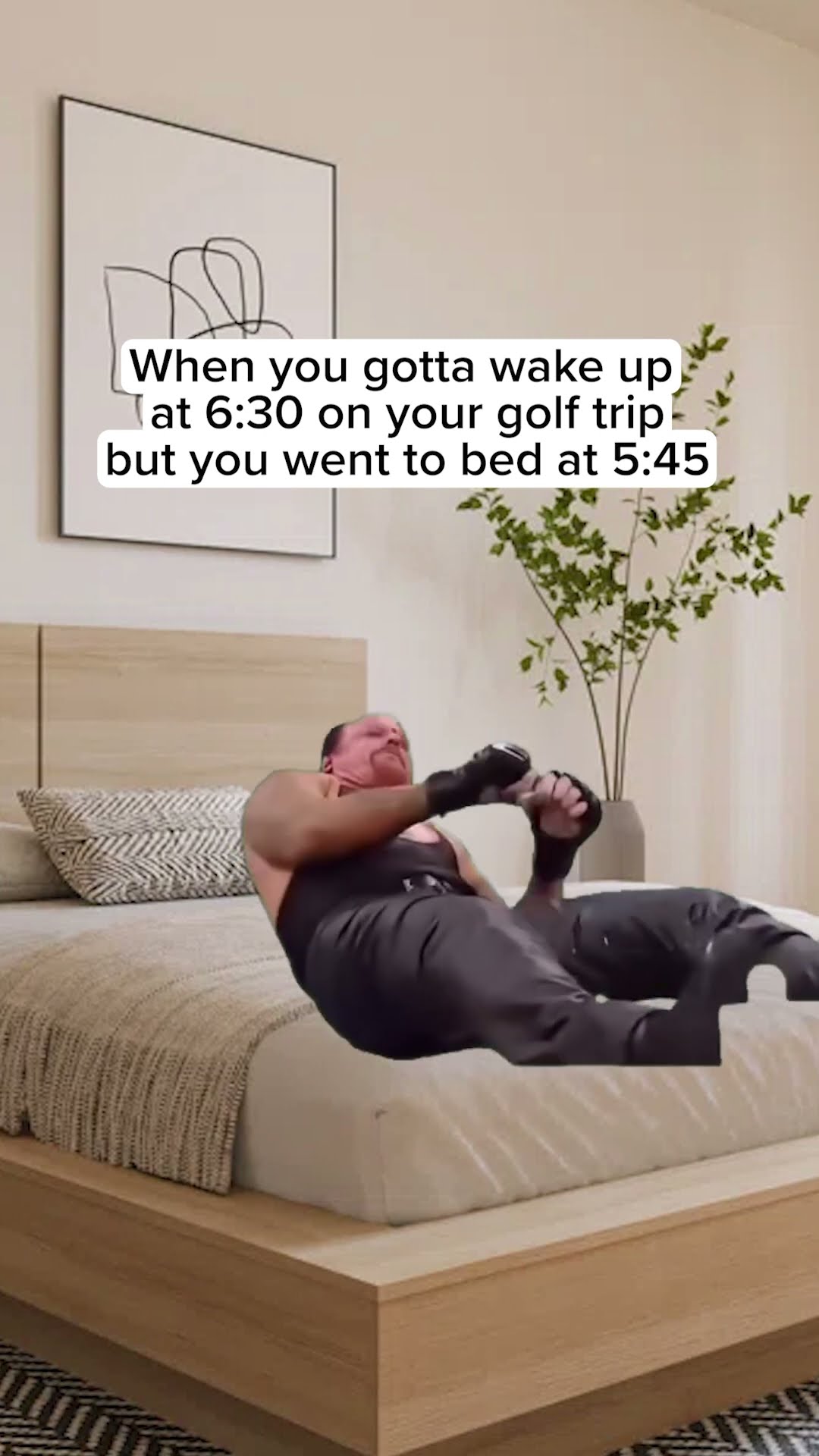 Definitely have the shakes on the first tee ?️‍♂️ #golflife