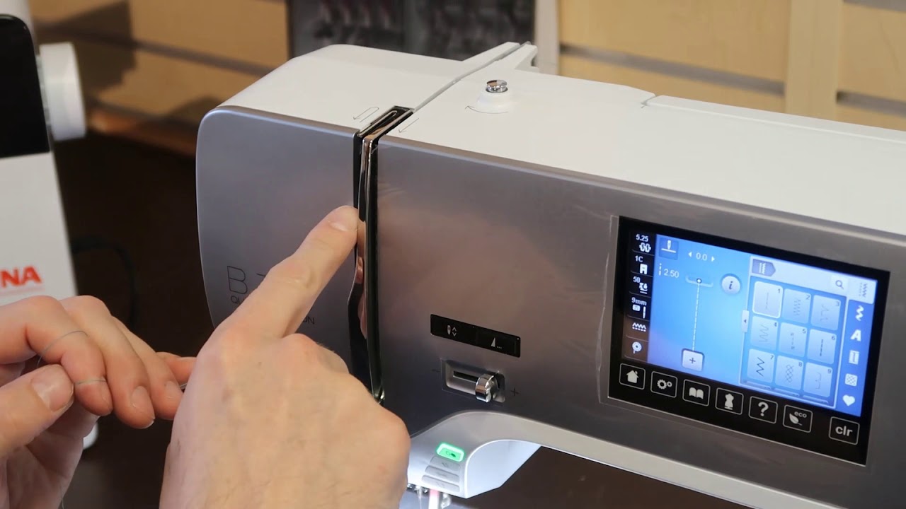 Aurora Sewing Center presents How to properly thread your BERNINA machine YouTube