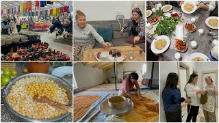 Tarhanamizi Döktük Ovaladik Nazmi̇ye Ablamda Kalburdolmasipanayir Gezmesi̇