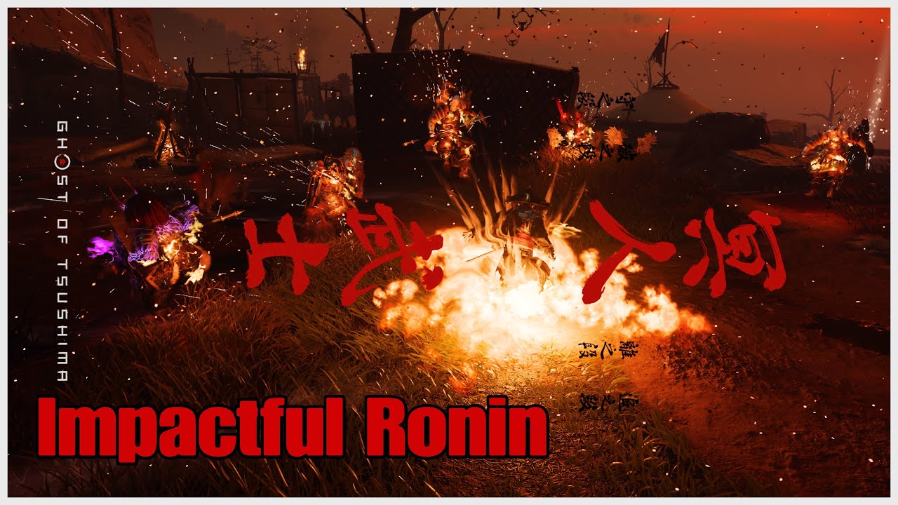 Specific Ronin build for Lethal+ Duels that just DELETES defense and health  bars per strike. Thoughts? (No resolve spamming/mizu no kami) :  r/ghostoftsushima