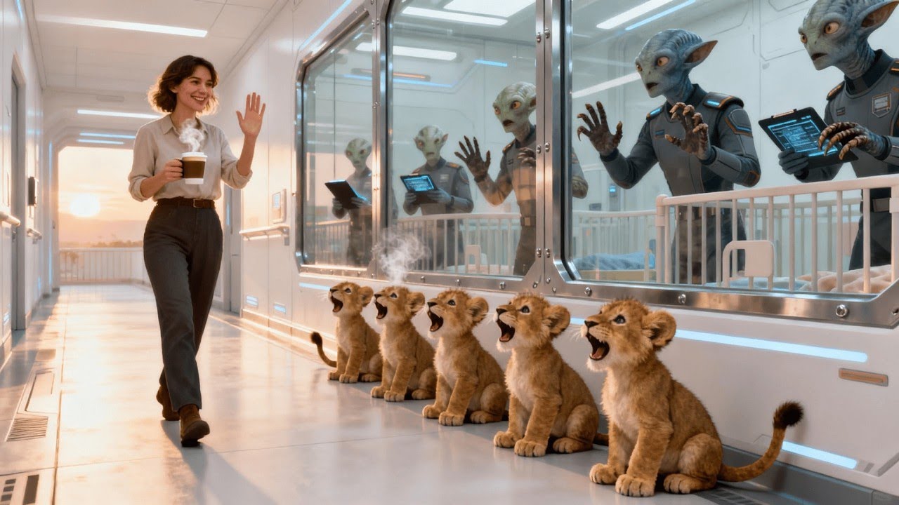 Детёныши хищников выучили «доброе утро» — теперь вся база слышит это на рассвете | Sci-Fi | HFY