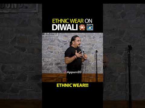 Ethnic Wear on Diwali By appurv gupta aka GuptaJi