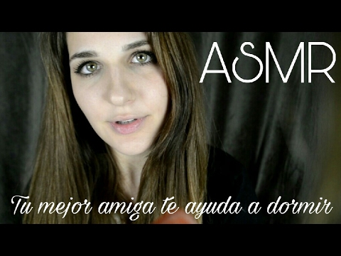 ASMR Español || Roleplay - Tu mejor amiga te ayuda a dormir ❤