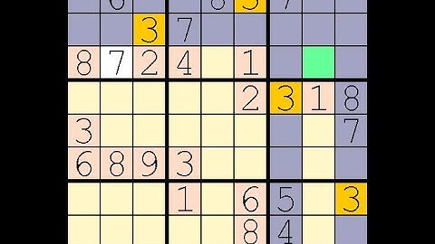 How to Solve Washington Post Sudoku Five Star?  6 August, 2023