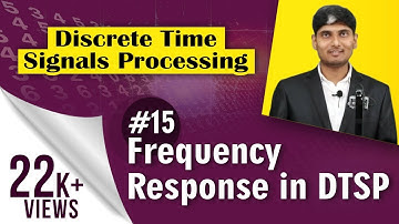 Wat is frequentierespons bij discrete tijdsignaalverwerking? | Discrete tijdsignaalverwerking