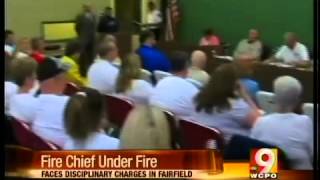 Fire chief says he'll fight charges