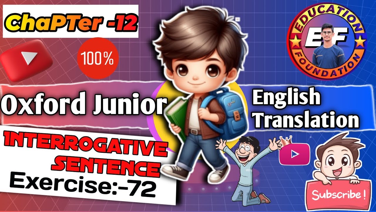 exercise 72 | junior english translation | Exercise 72 how to translate ...