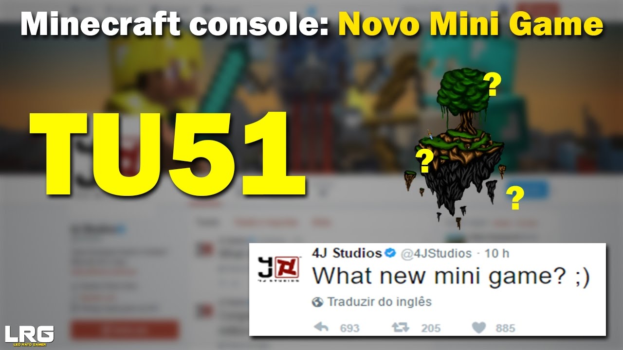 Minecraft console, Atualização TU51, Novo Mini Game (XBOX 360/ONE/PS3/PS4/PSVITA/WiiU)
