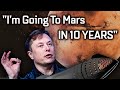 Elon Musk's updated Mars timeline for SpaceX Starship.