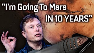 Elon Musk's updated Mars timeline for SpaceX Starship.