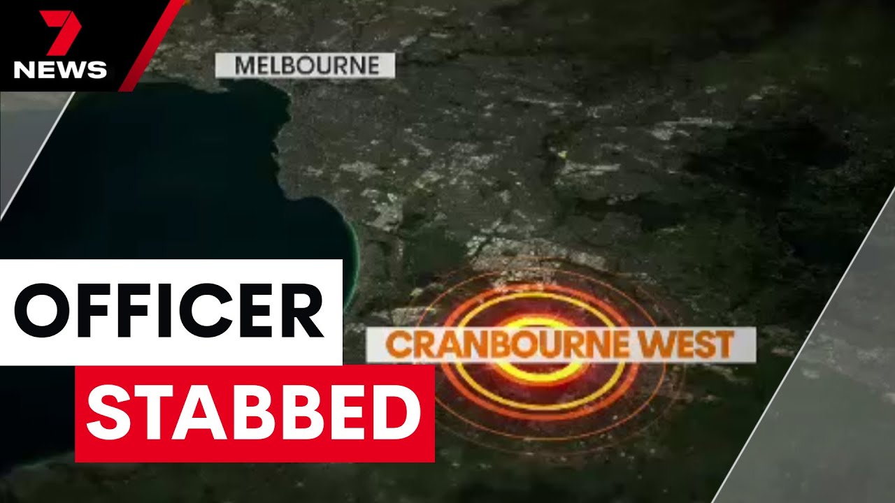 Officer stabbed by 18-year-old in Melbourne | 7NEWS - YouTube