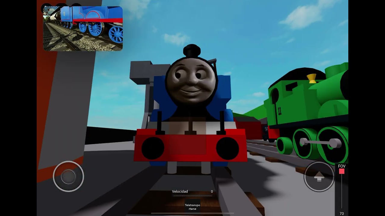 Thomas y la carta especial en Roblox 