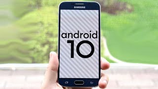 Android 10 On Samsung Galaxy S6!