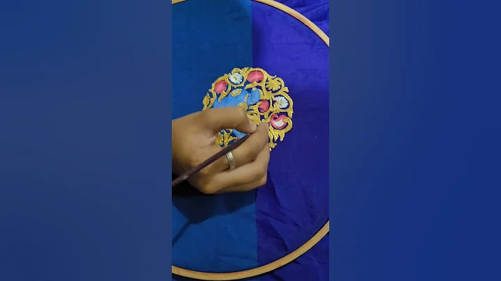 #ytshorts #shorts #newshorts #youtubeshorts #fabricpainting #art #trending #painting #clothpainting