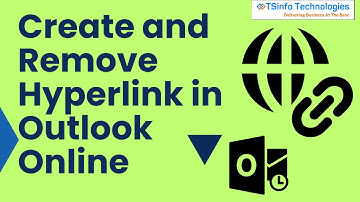 Create and remove hyperlink in Outlook Online | How to use hyperlink in Microsoft Outlook |